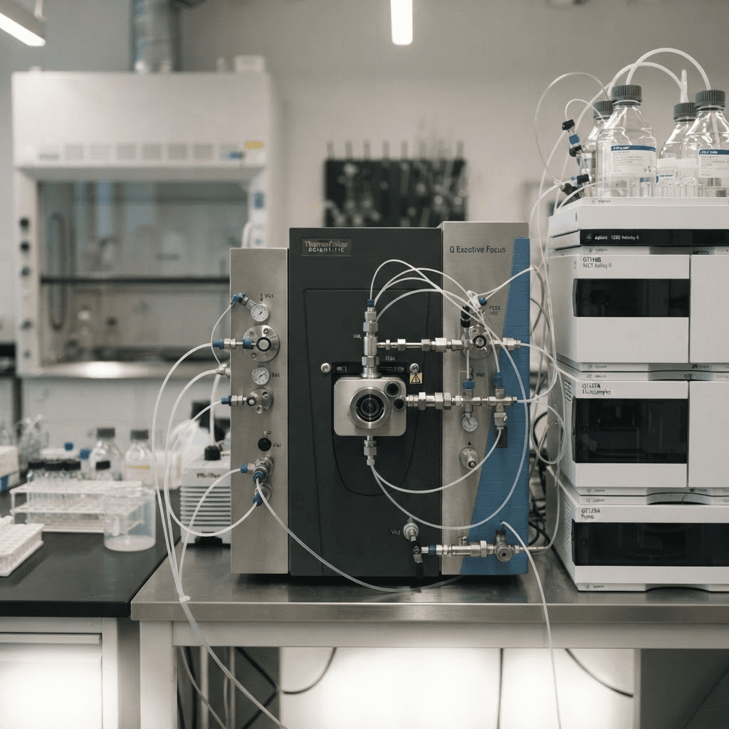 Mass spectrometry and HPLC instrumentation in the analytical laboratory
